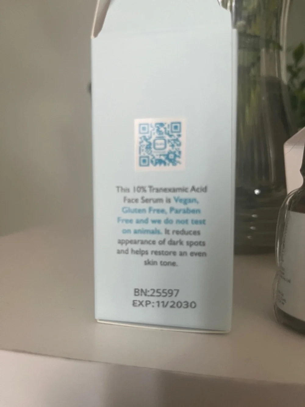 10% Tranexamic Acid Face Serum - Light Blue